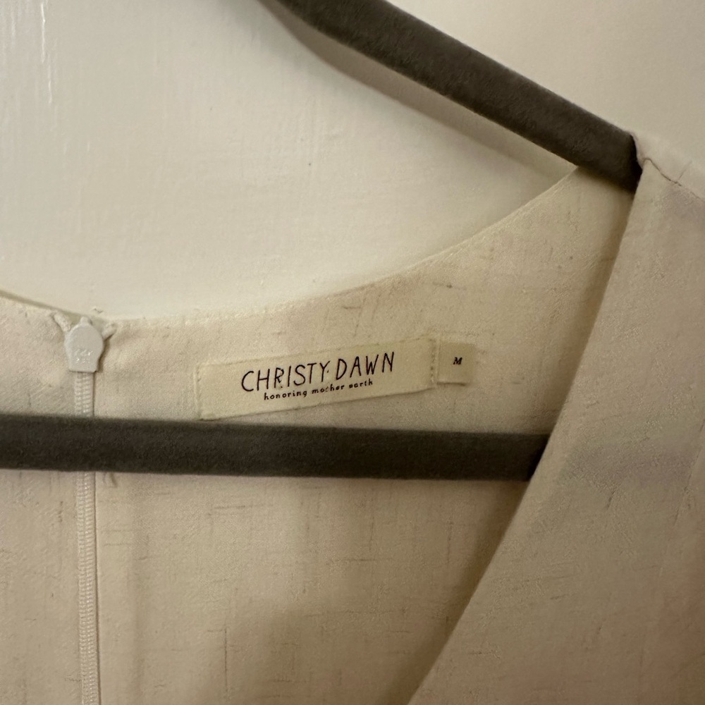 SOLD OUT Christy Dawn Scarlet Dress Egg White - Picture 7 of 11